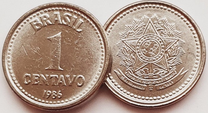 2504 Brazilia 1 centavo 1986 km 600 aunc-UNC