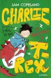 Charlie se transforma in T-Rex, Litera
