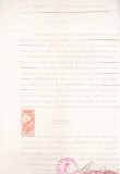 AMS - DOVADA TERMINARE SERV. MILITAR/LASARE LA VATRA COM. HARTAU JUD. MURES 1928