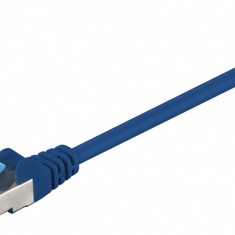 Cablu de retea S/FTP (PiMF) CAT 6A LSOH 30m Albastru, Goobay G94911