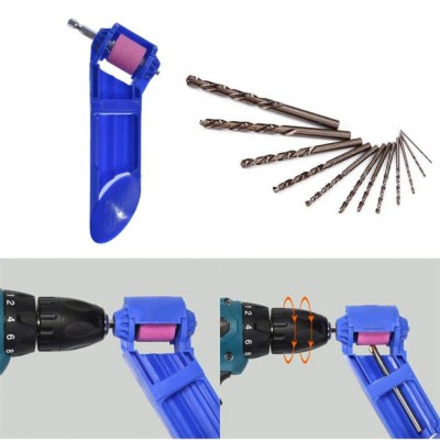Polizor Adaptor Pentru Burghie - Albastru foto