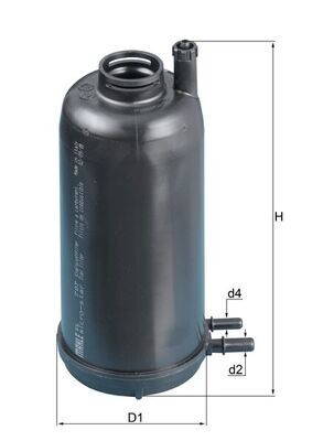 MAHLE KL 707D filtru combustibil foto
