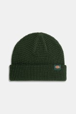 Dickies căciulă Woodworth Waffle Beanie culoarea verde, DK0A4XFD