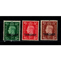 Tangerul Britanic 1937 - Regele George VI, supr., serie neuzata