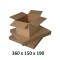 Cutie carton 360x150x190, natur, 3 starturi CO3, 420 g/mp