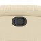 Fotoliu rabatabil, crem, material textil - 8