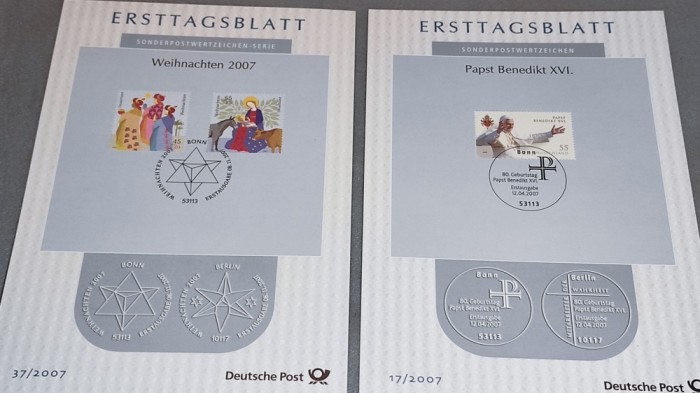 pt. colectionari timbre fdc 30 bucati