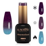 Cumpara ieftin Oja Semipermanenta Termica 3 Culori LUXORISE ThermoCool - Cosmic Sheen 10ml
