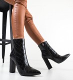 Cumpara ieftin Botine Huber Negre