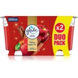 GLADE Warm Apple Pie lum&acirc;nare parfumată 2x112 g