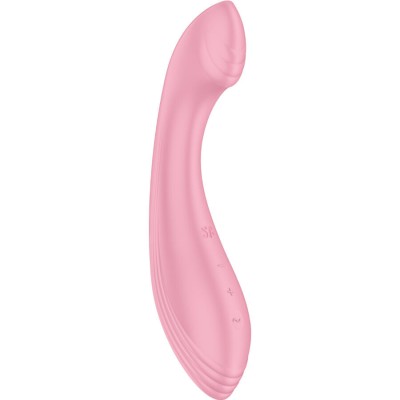 Vibrator curbat punctul G Satisfyer G-Force pink (19cm) foto