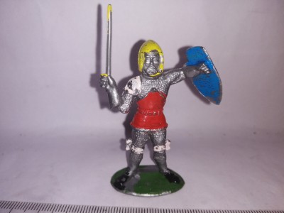 bnk jc Figurine de plastic - Domplast - cavaler medieval foto