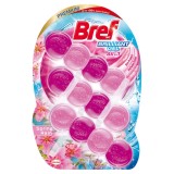 Odorizant wc baie Bref Brilliant Gel Spring Rain, 3 x 42 g