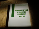 Studii de istorie a filosofiei rom&acirc;nești, vol. VII. Centenar Emil Cioran