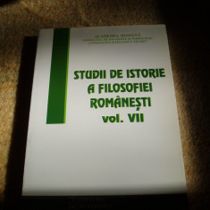 Studii de istorie a filosofiei românești, vol. VII. Centenar Emil Cioran