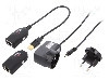 Cablu RJ45 soclu x2, USB A mufa, USB A soclu, USB 1.1, USB 2.0, lungime {{Lungime cablu}}, negru, LOGILINK - UA0178