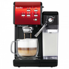 Espressor cafea Breville Prima Latte II Red 19 bar 1.5 L Rosu foto
