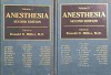 Anesthesia Vol. 1 &amp; 3, Ronald D. Miller, M.D., Churchill Livingstone, 1986, Engleza, 1620 pg, Medicina, Hardcover