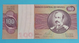 Brazilia 100 Cruzeiros 1981 &#039;Peixoto&#039; aUNC+ serie: A11622095936
