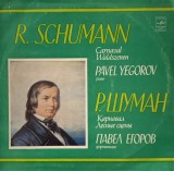 Disc Vinil Robert Schumann Carnaval Waldszenen Pavel Yegorov 1981 12 inch 33 RPM Melodia