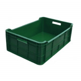 Naveta A113A, Plastic HDPE, 60x40x20 cm, Plina, Verde, Legolas