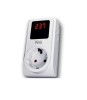 Stecher schuko 16A 3680W cu protectie la joasa si inalta tensiune ecran digital Well