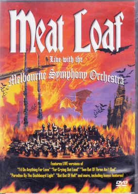 DVD Muzica: Meat Loaf Live with the Melbourne Symphony Orchestra ( 2 discuri ) foto