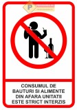 Indicator interzicerea consumului din afara unitatii