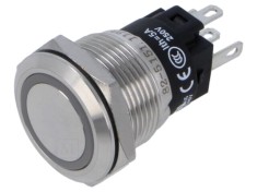 Comutator anti-vandalism EAO Poz: 2 SPDT 3A/240VAC 3A/240VDC 12V