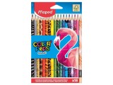 Creioane colorate Maped Color'Peps Animals 18 culori/set FSC