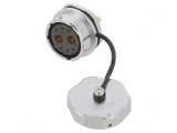 Soclu WY28 mamă 8 PIN IP67 25A 500V 4mm2 aurit