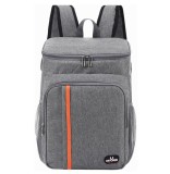 Cumpara ieftin Geanta termoizolanta tip rucsac WEYOUNG, 18L, impermeabil, gri, 42 x 29 x 19 cm - SECOND