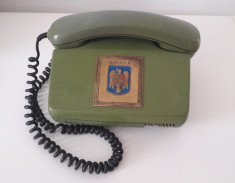 telefon vechi cu stema Romaniei anii 90 foto