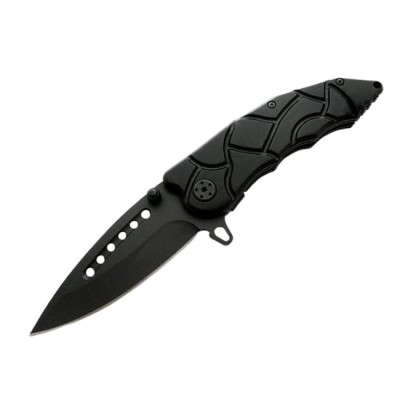 Briceag de vanatoare DEPOX&amp;reg;, Jurassic Blade, otel inoxidabil, 20 cm, negru, husa inclusa foto
