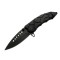 Briceag de vanatoare DEPOX&reg;, Jurassic Blade, otel inoxidabil, 20 cm, negru, husa inclusa