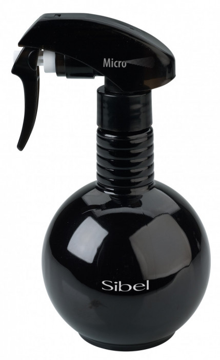 Pulverizator profesional BALL negru din plastic pentru salon /frizerie/coafor/barbershop 340 ML