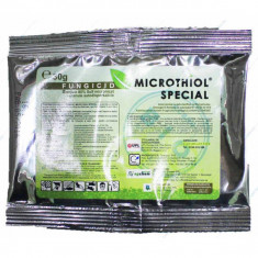 Microthiol Special 30 gr fungicid de contact pe baza de Sulf, UPL, fainare (castraveti, mar, cereale paioase, piersic, coacaz, silvicultura, vita de v