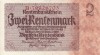 GERMANIA 2 rentenmark 1937 XF+!!!