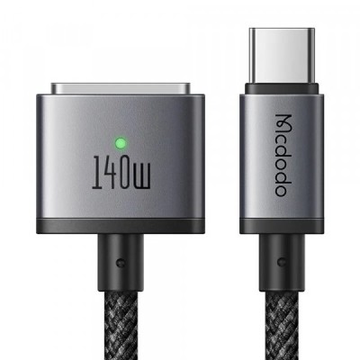 Cablu Incarcare USB-C - MagSafe 3 McDodo CA-1470, 140W, 2m, Negru foto