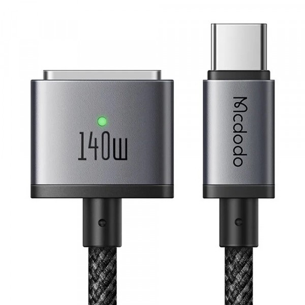 Cablu Incarcare USB-C - MagSafe 3 McDodo CA-1470, 140W, 2m, Negru