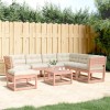 Gossi set mobilier de gradina cu perne, 7 piese, lemn masiv douglas