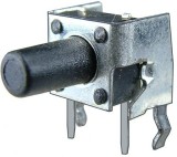 Intrerupator 6x6mm, inaltime 9mm, 124378