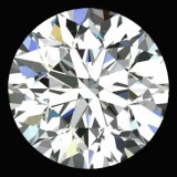 DIAMANT NATURAL ALB-certificat autenticitate-0,08ct.-2,82mm diametru - K - SI1, Briliant