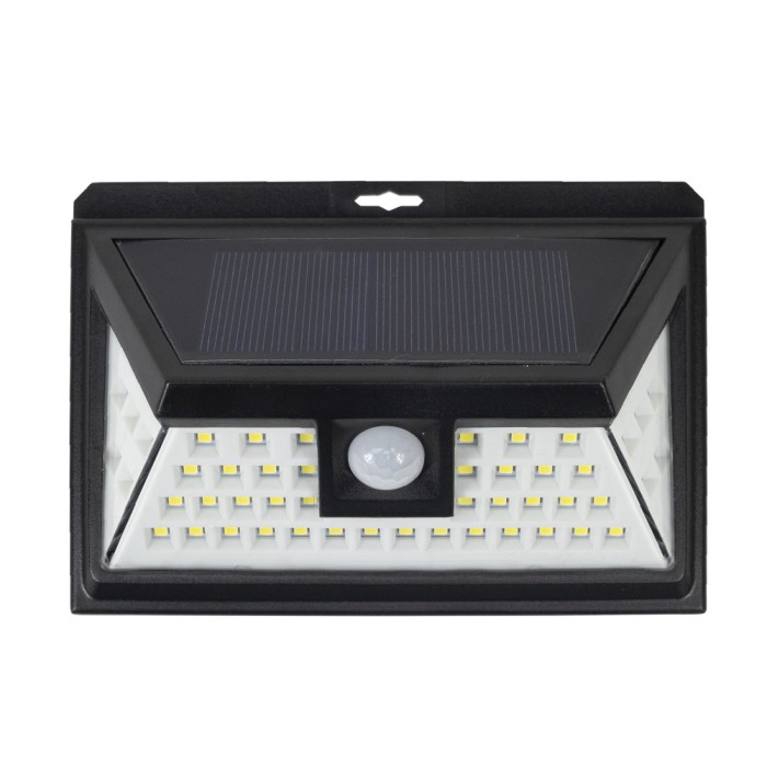 Resigilat : Lampa solara LED PNI GreenHouse WS12, 240 lm, unghi PIR 110 grade, acu