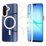 Husa MagSafe pentru Samsung Galaxy A17 4G / A17 5G, Techsuit, Pro, Roz