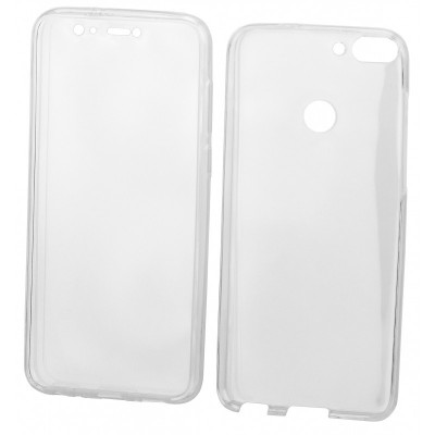 Husa TPU OEM Ultra Slim Full Cover pentru Samsung Galaxy A20e, Transparenta foto