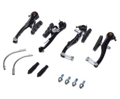 Set frana v-brake, fata-spate biciclete, culoare negru Cod:AWR0264B