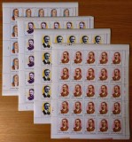 Cumpara ieftin ✅RO 1993 ,LP 1328 , &quot;75 de ani Marea Unire &quot; ,coli de 5x5 serii cu ERORI ,MNH