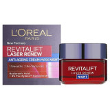 Crema de noapte, Loreal, Revitalift Laser Renew, Hyaluronic Acid, 50 ml, L&#039;Oreal