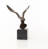 Porumbel- statueta din bronz pe un soclu marmura BJ-60